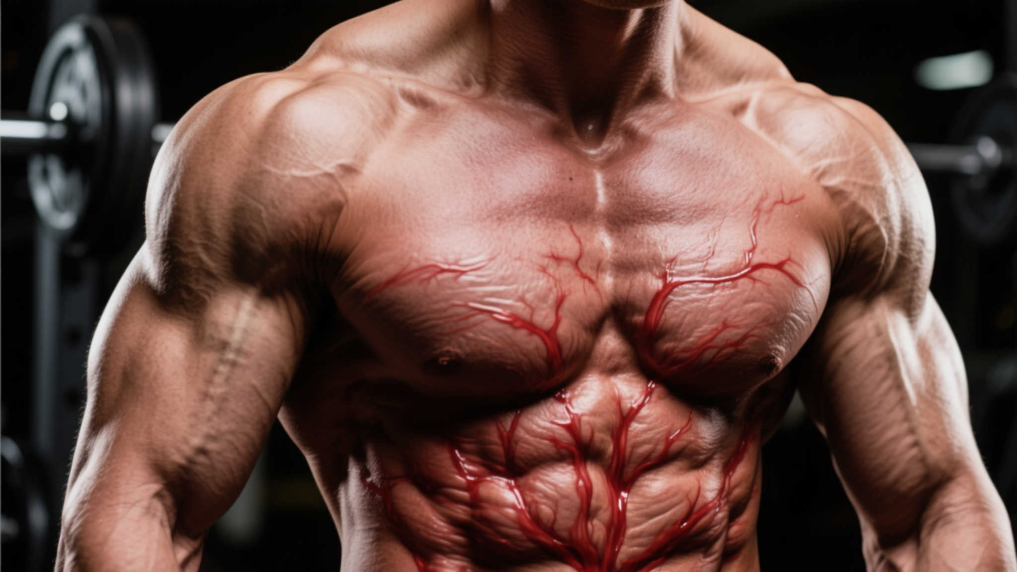 4小时健身,肌肉显著增长 4小时健身,肌肉显著增长